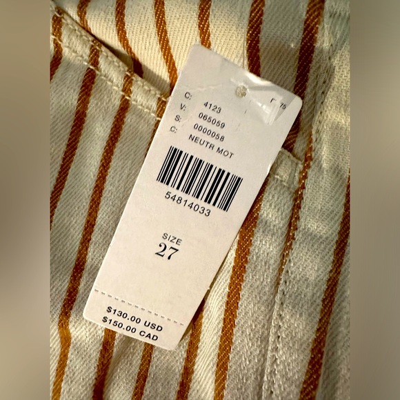 Anthropologie Kellie Stripes Pants NWT - Picture 8 of 8